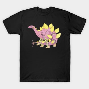 Stegosaurs Robot T-Shirt